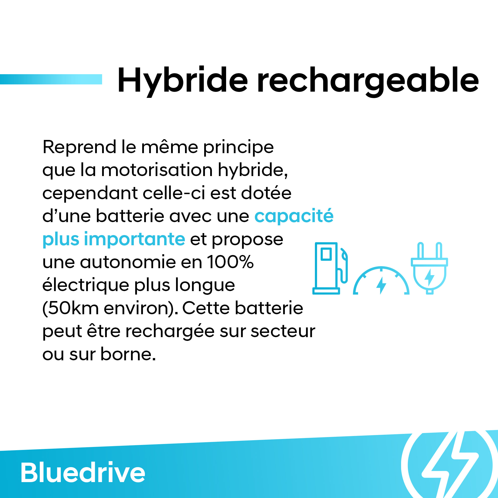 hybride rechargeable